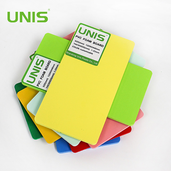 UNIS Laminated Pvc Foam Board 10mm
