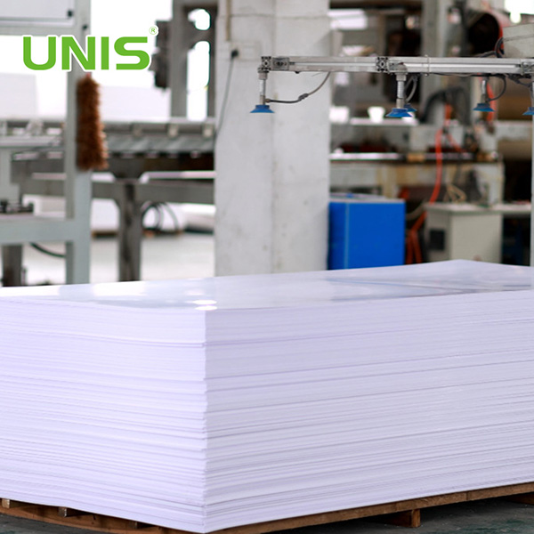 UNIS Kitchen Cabinets Pvc Celuka Foam Board Forex 12mm Thickness 3 Layer