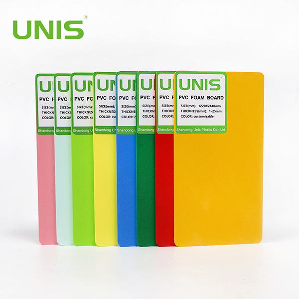 UNIS Factory 18mm PVC Foam Board for Furniture