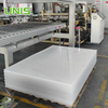 Clear cast acrylic sheet used for advertising
