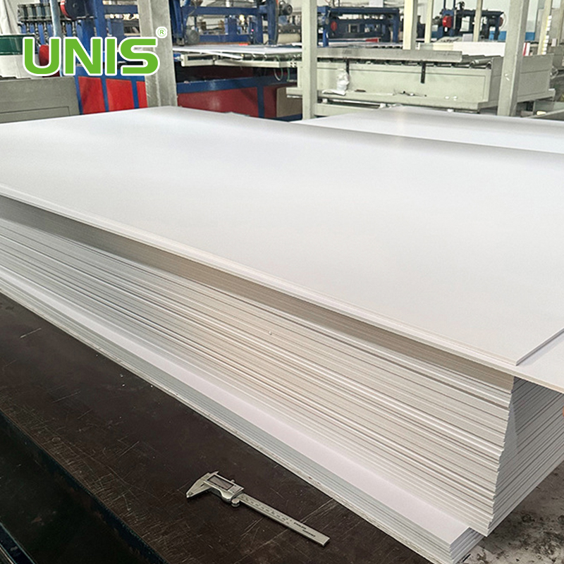 UNIS Kitchen Cabinets Pvc Celuka Foam Board Forex 12mm Thickness 3 Layer