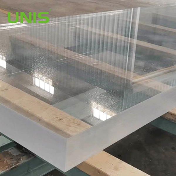 raw material thick acrylic panel transparent 20mm 15mm 19mm