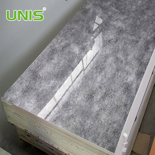 Marble And Wood Pattern UV PVC Sheet