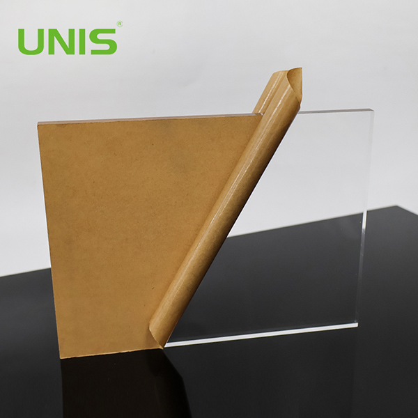 Unis Acrylic Sheet Clear Acrylic Can Reach 93 % High Light Transmittance good quality