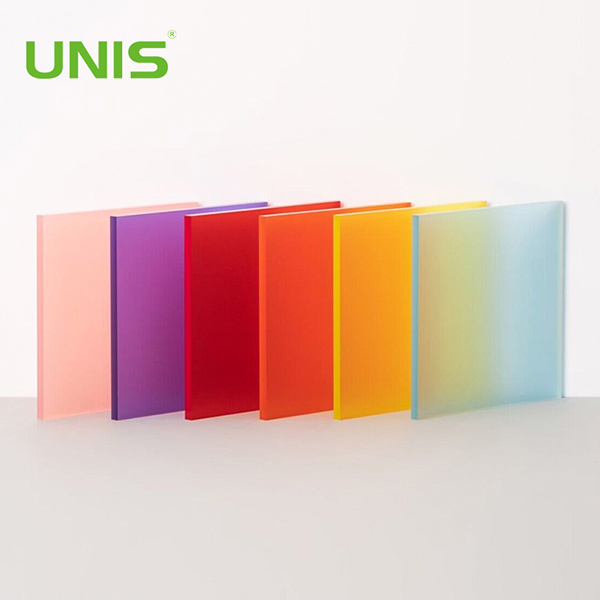 Unis frosted acrylic light panel