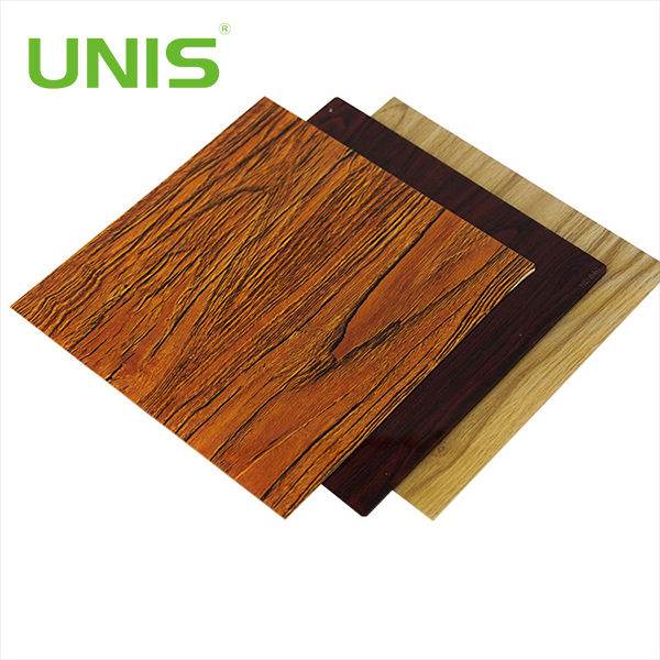 Unis factory wood grain acrylic board 