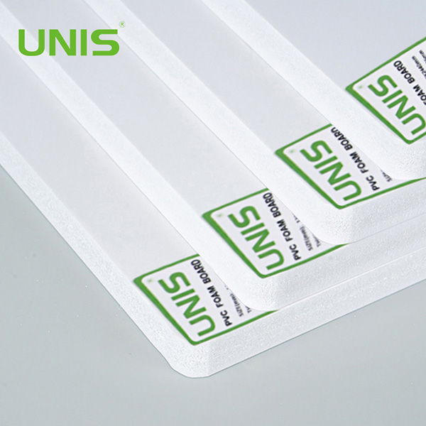 UNIS Shape Outdoor Pvc Foam Board Sheet for Advertising 1.22 2.44m 8/4 ft