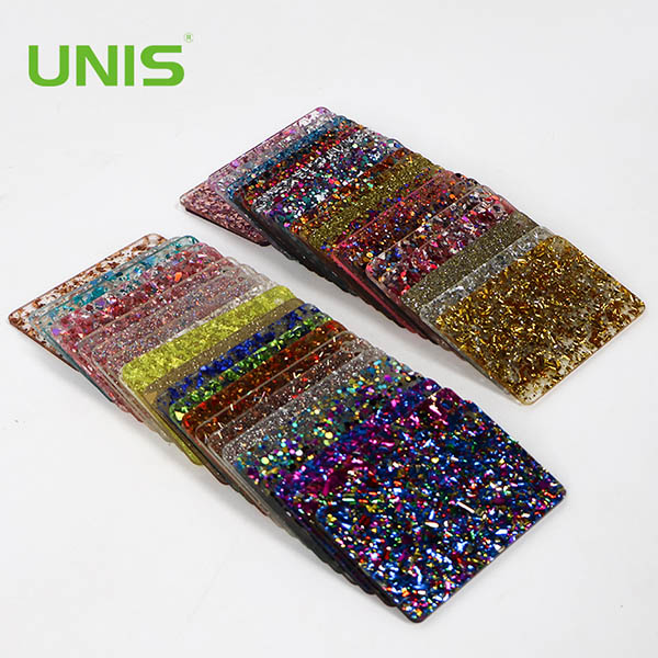 Fabric,Glitter Acrylic Sheet