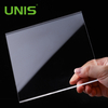 Clear cast acrylic sheet used for advertising
