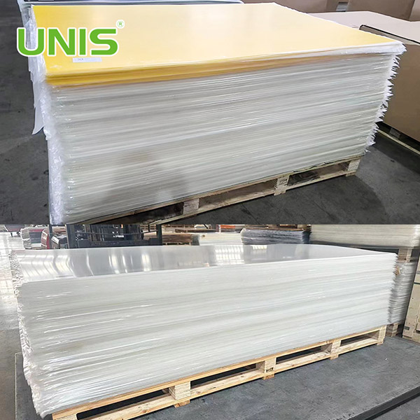 Unis Acrylic Sheet Clear Acrylic Can Reach 93 % High Light Transmittance good quality