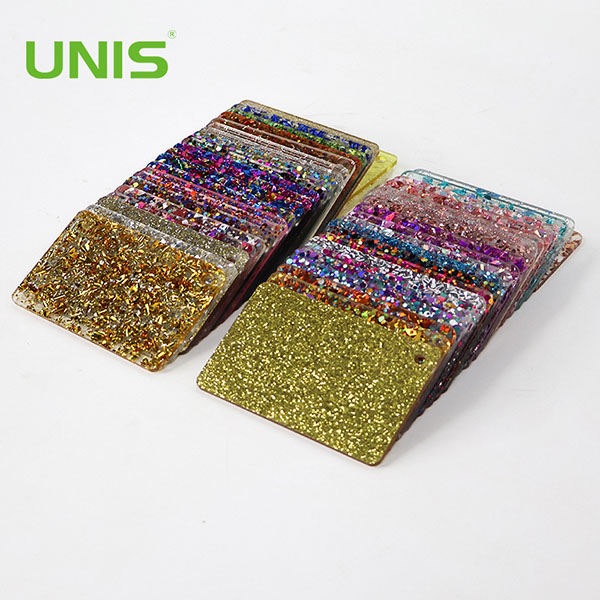 Fabric,Glitter Acrylic Sheet