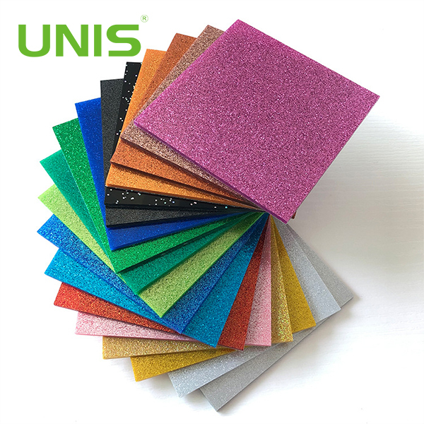 Unis Wholesale Pearlescent Acrylic Sheet for Decorations Crafts Jewelry